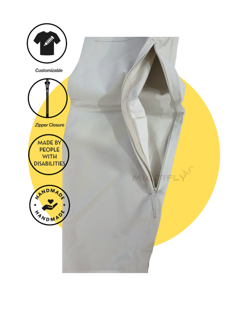 EasyMove / Remove Pants | Side-Zip | Prosthetic & Caliper Friendly | Elderly & Injury Support