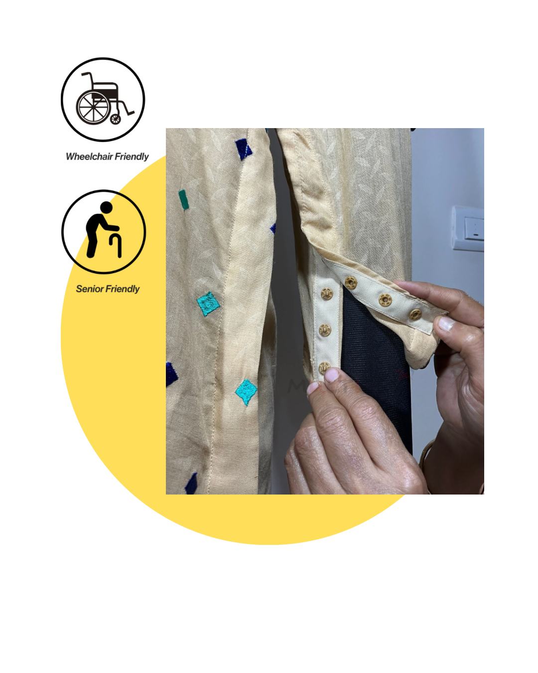 Women's side Open Dress