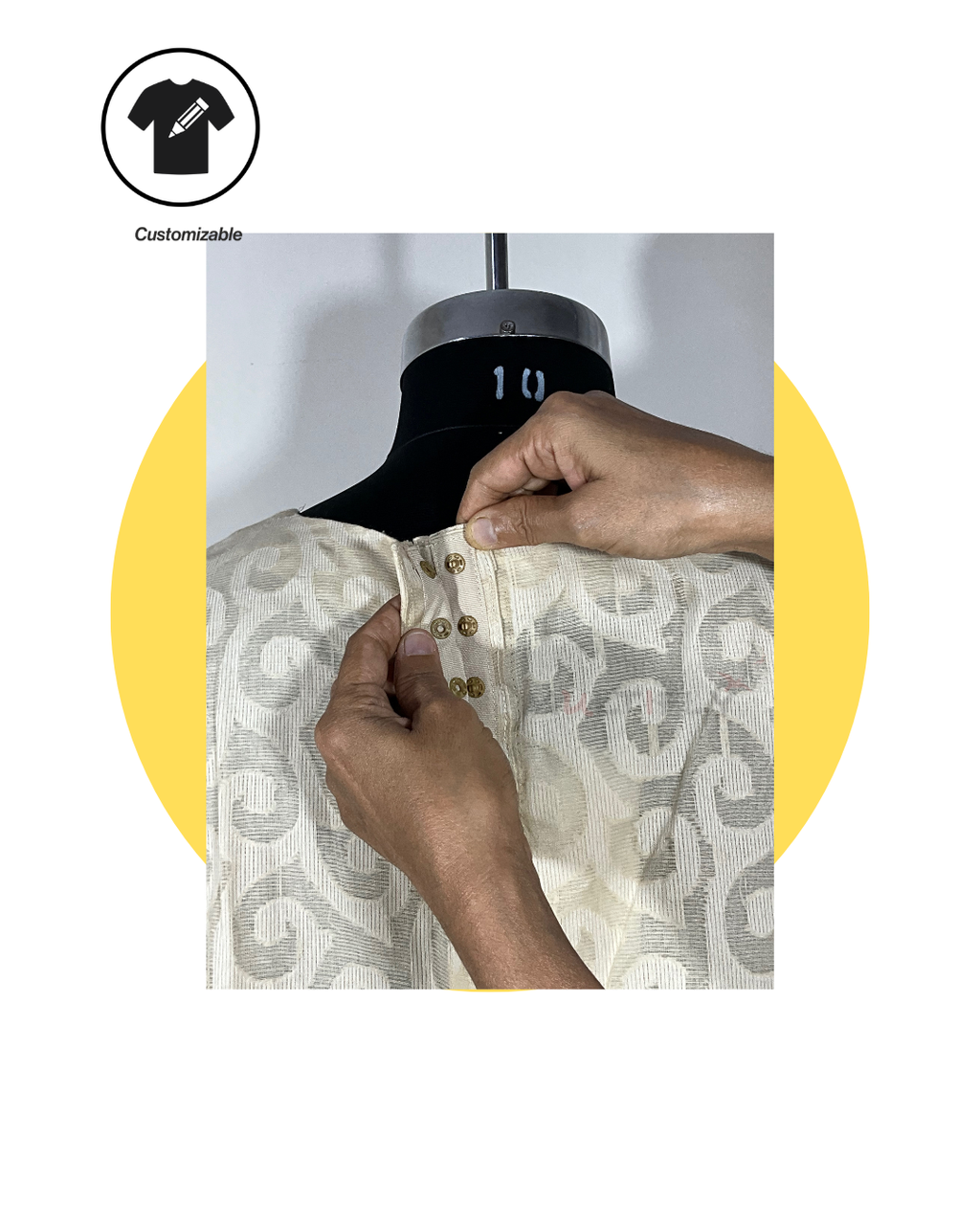 EasyBack Ethnic Kurta | Back-Opening | Assisted Dressing | Senior & Mobility Friendly