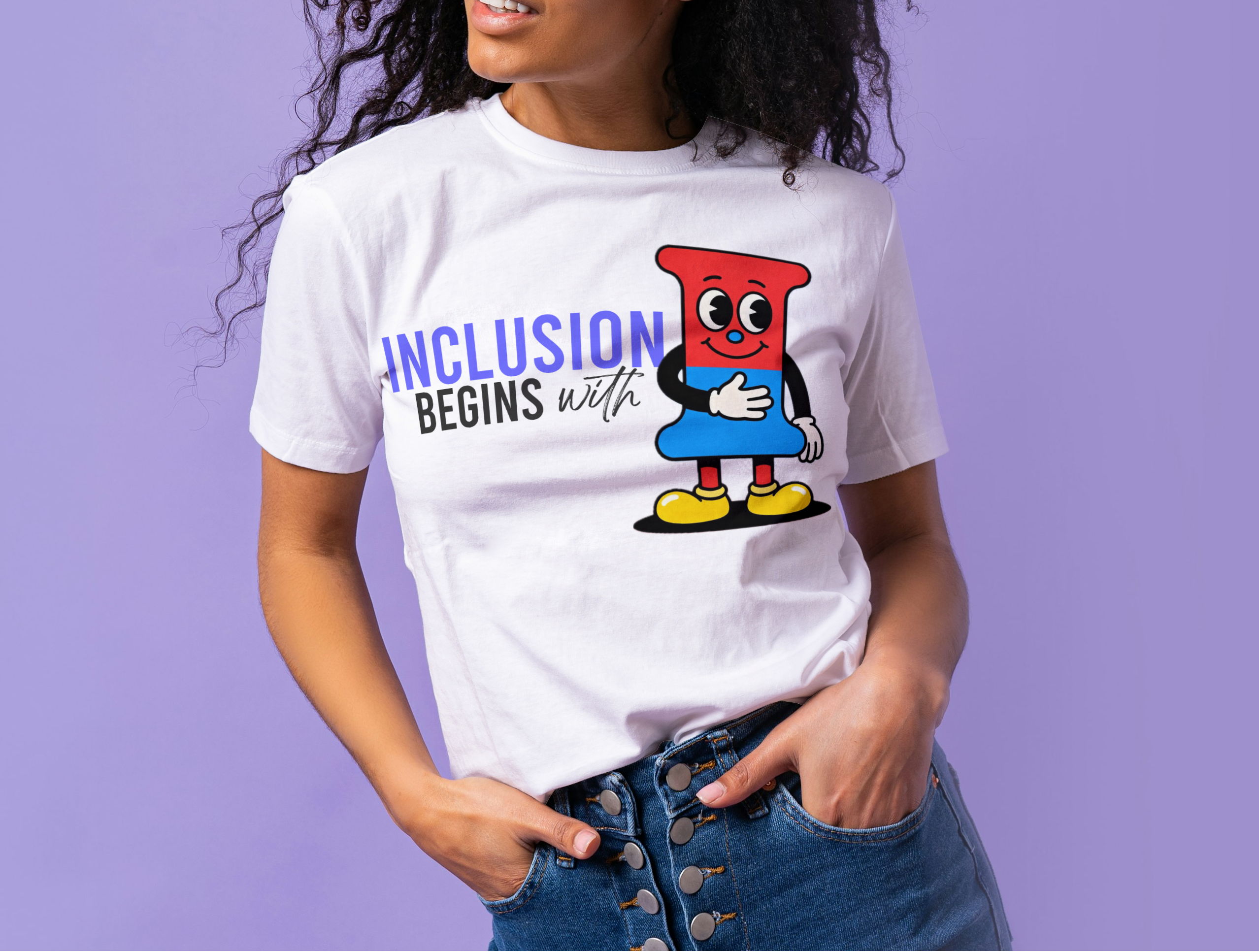 Inclusion Begins With I Tee